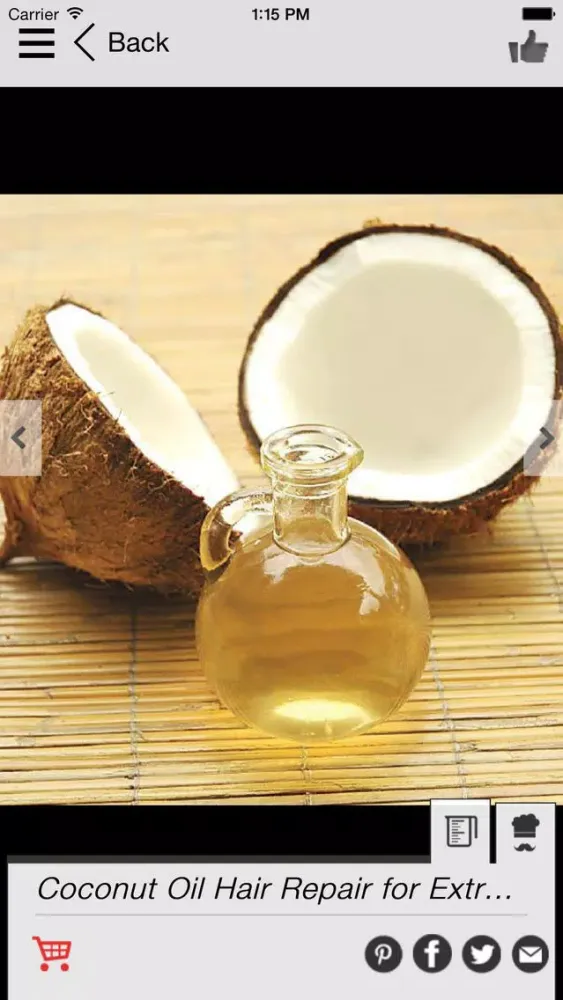 Capturas de pantalla de Natural Goddess DIY Homemade Green Beauty, Home, Cleaning, Body, Hair, Skin, Health & Pets Recipes