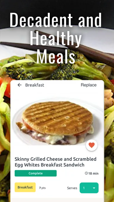 Skinny Kitchen Meal Plan App سکرین شاٹس