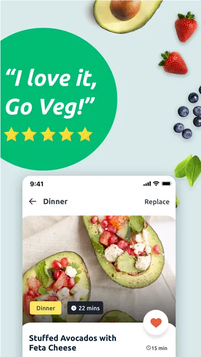Vegetarian Meal Plan & Recipes 스크린샷