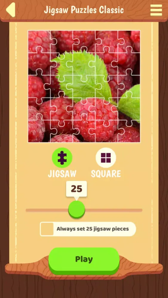 Tangkapan skrin Jigsaw Puzzles Classic +