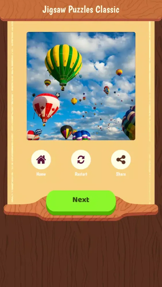 Tangkapan skrin Jigsaw Puzzles Classic +