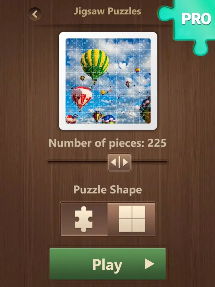 Tangkapan skrin Real Jigsaw Puzzles PRO: Brain Training Jigsaws iPad 