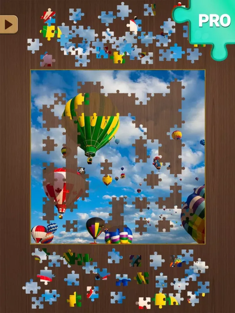 Tangkapan skrin Real Jigsaw Puzzles PRO: Brain Training Jigsaws iPad 