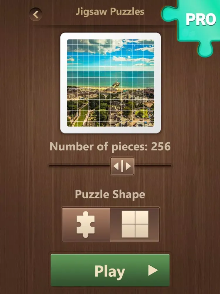 Tangkapan skrin Real Jigsaw Puzzles PRO: Brain Training Jigsaws iPad 