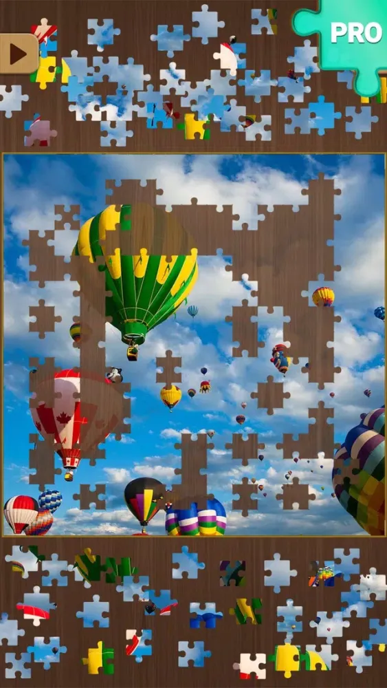 Tangkapan skrin Real Jigsaw Puzzles PRO: Brain Training Jigsaws