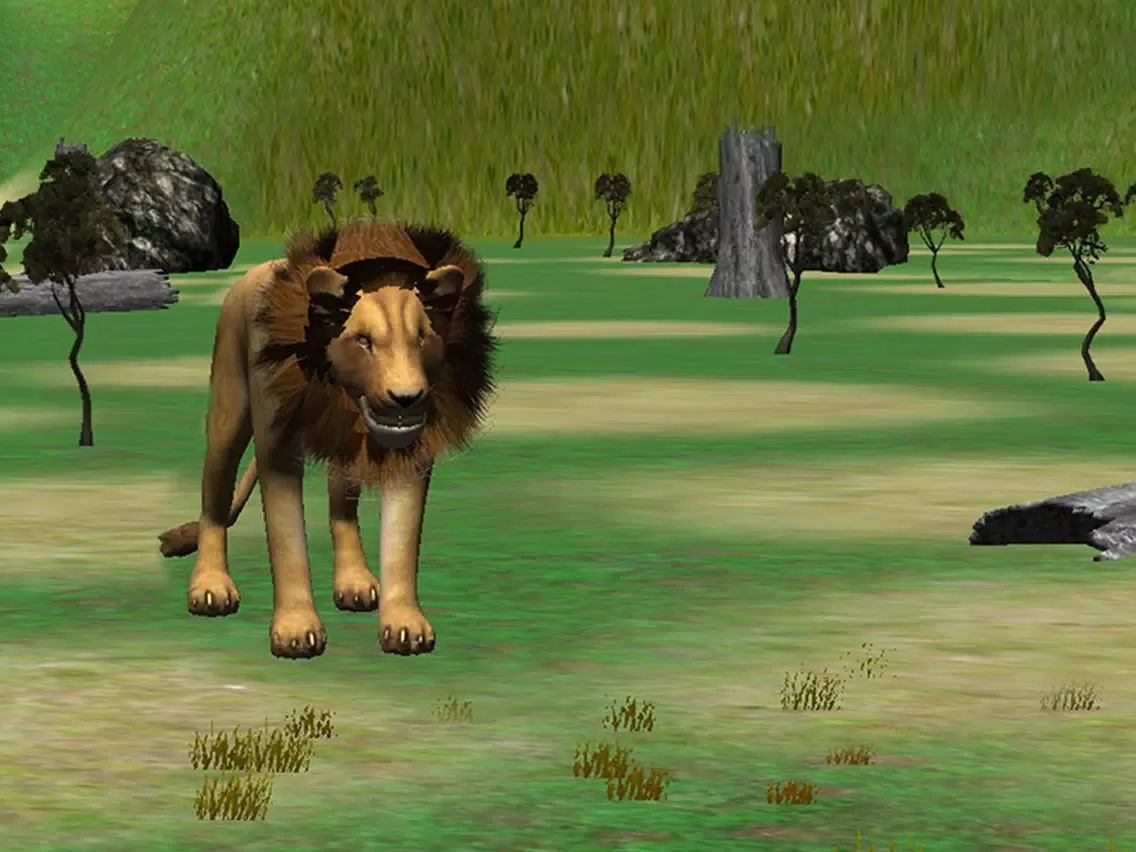 Real Lion Quest Forest Simulator 3d iPad 應用截圖