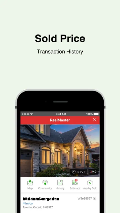 Tangkapan skrin RealMaster-Canada Real Estate