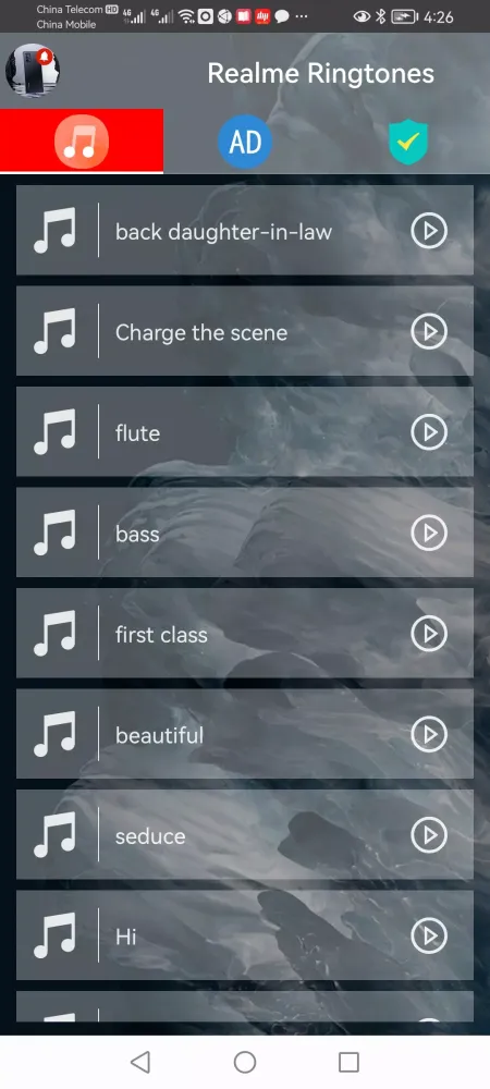 Realme Phone Ringtones Ekran Görüntüleri