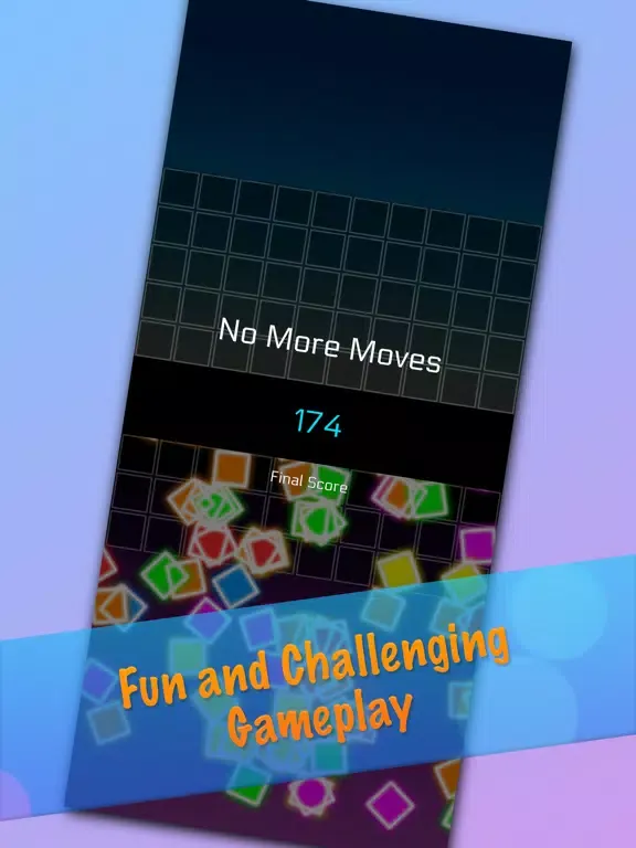 Glowy Block Puzzle iPad  스크린샷