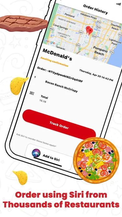 Tangkapan skrin Express Orders: Food Delivery