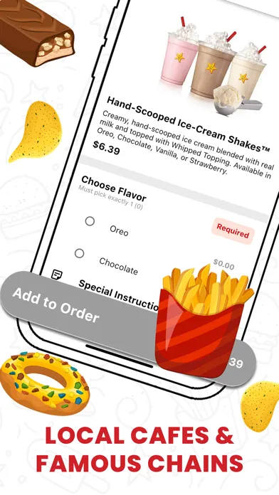 Tangkapan skrin Express Orders: Food Delivery
