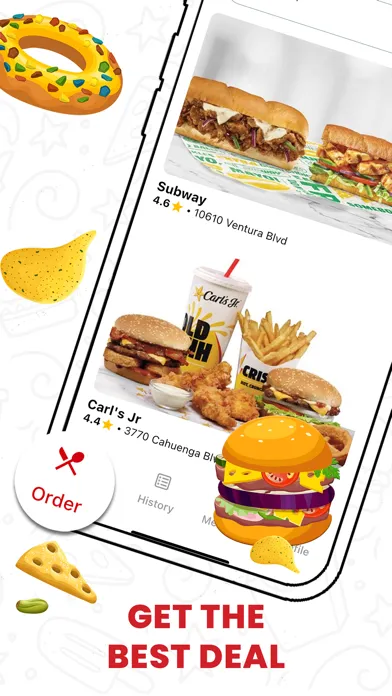 Tangkapan skrin Express Orders: Food Delivery
