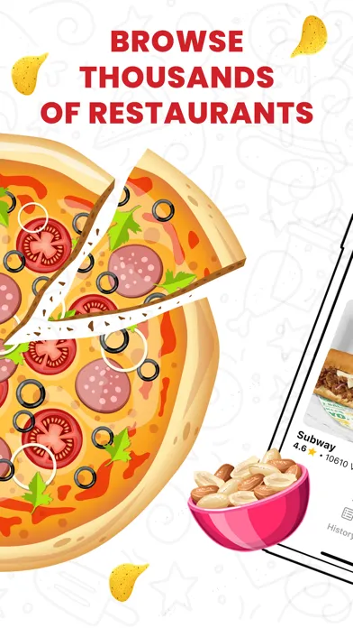 Tangkapan skrin Express Orders: Food Delivery