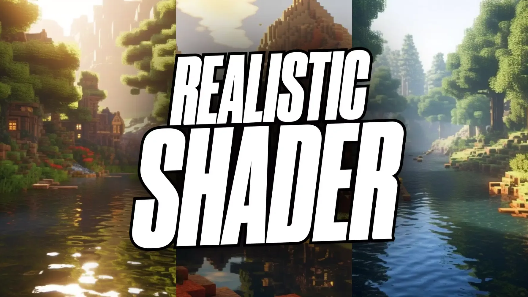 Realistic Shader Mod Minecraft स्क्रीनशॉट