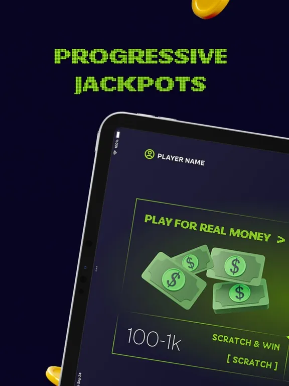 Capturas de pantalla de Real Money Casino App iPad 