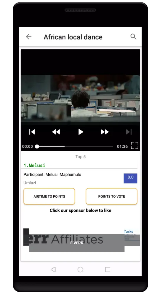 Capturas de tela do Real Moola