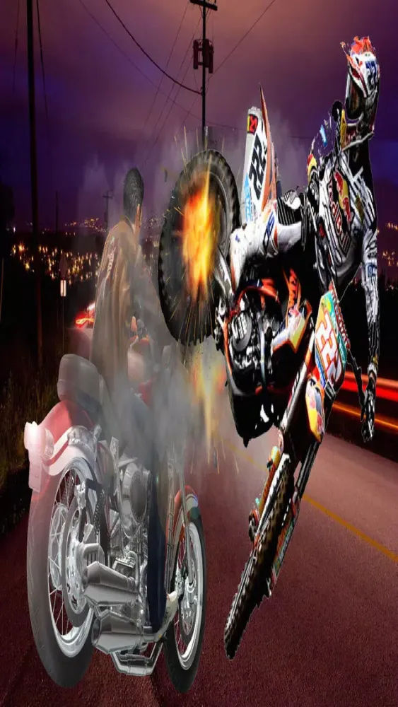 Real Motor Bike Survival War Screenshots