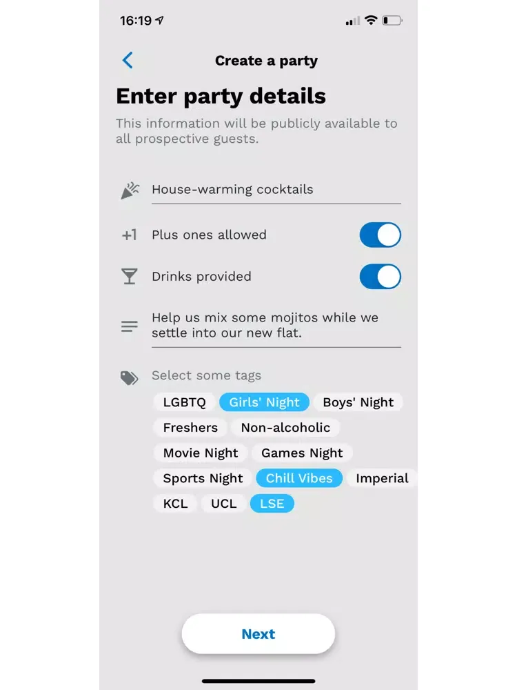 تصاویر Realm: The House Party App iPad 