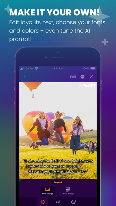 PicGPT - AI Photo Captions स्क्रीनशॉट