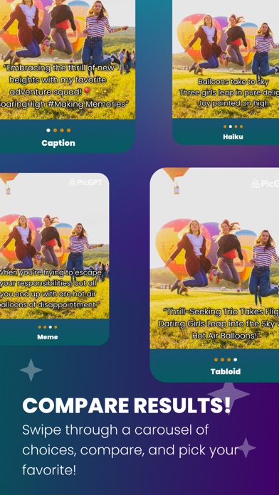 PicGPT - AI Photo Captions स्क्रीनशॉट