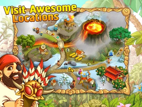 ภาพหน้าจอของ Island Tribe 4 iPad 