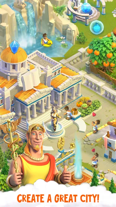 Zrzuty ekranu Divine Academy: City Building