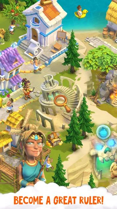 Zrzuty ekranu Divine Academy: City Building