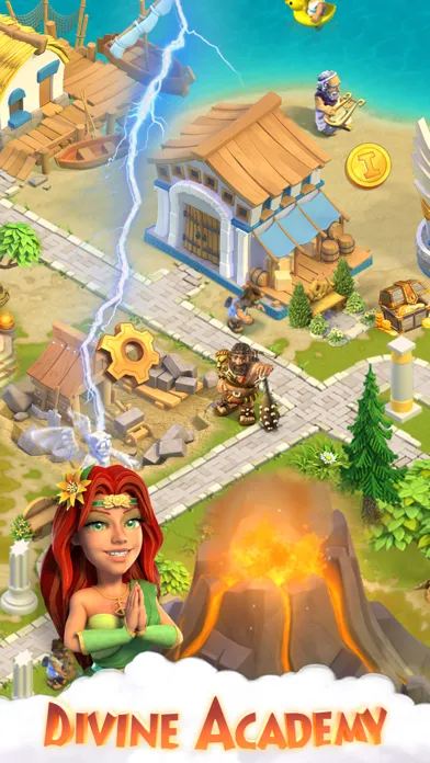 Zrzuty ekranu Divine Academy: City Building