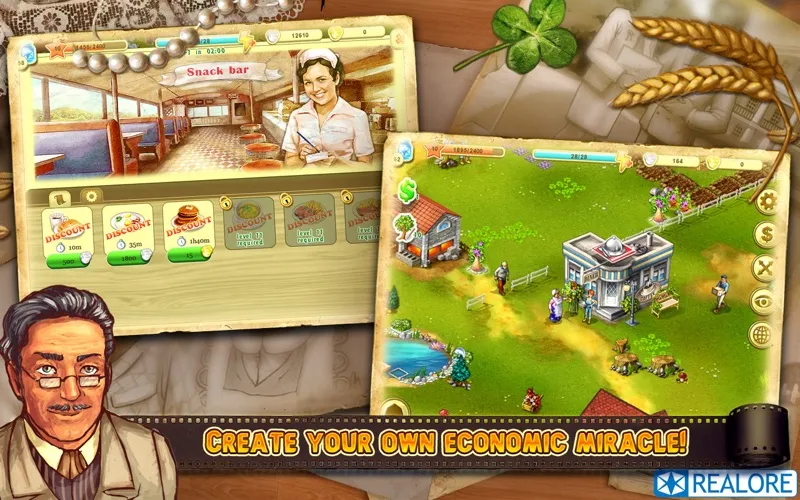 Capturas de tela do Farm Up