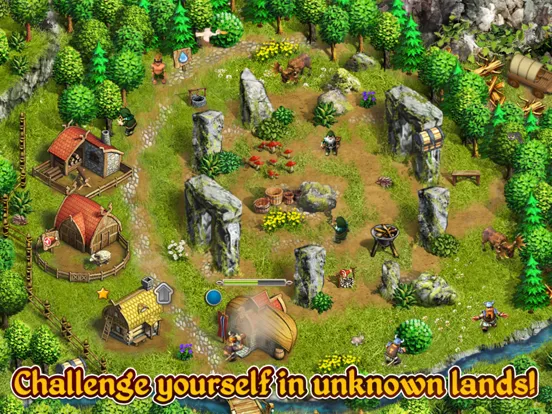 Capturas de pantalla de Viking Saga 1: The Cursed Ring iPad 