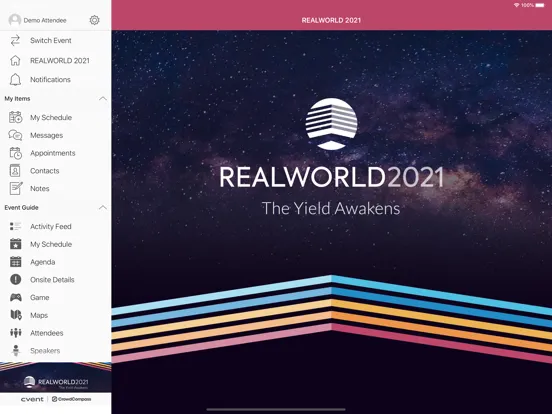 Tangkapan skrin RealWorld 2021 iPad 