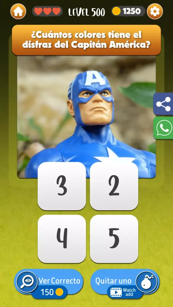Numbers Quiz Screenshots
