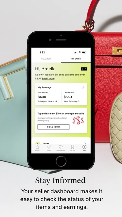 The RealReal - Buy+Sell Luxury Screenshots