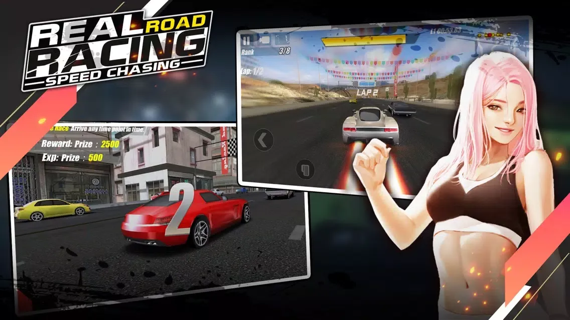 Ảnh chụp màn hình của Real Road Racing-Speed Chasing