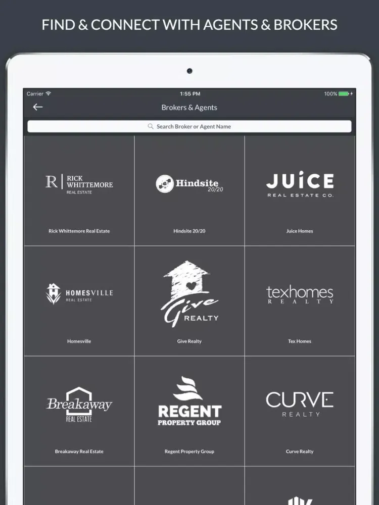 Ảnh chụp màn hình của Home Search by RealSavvy iPad 