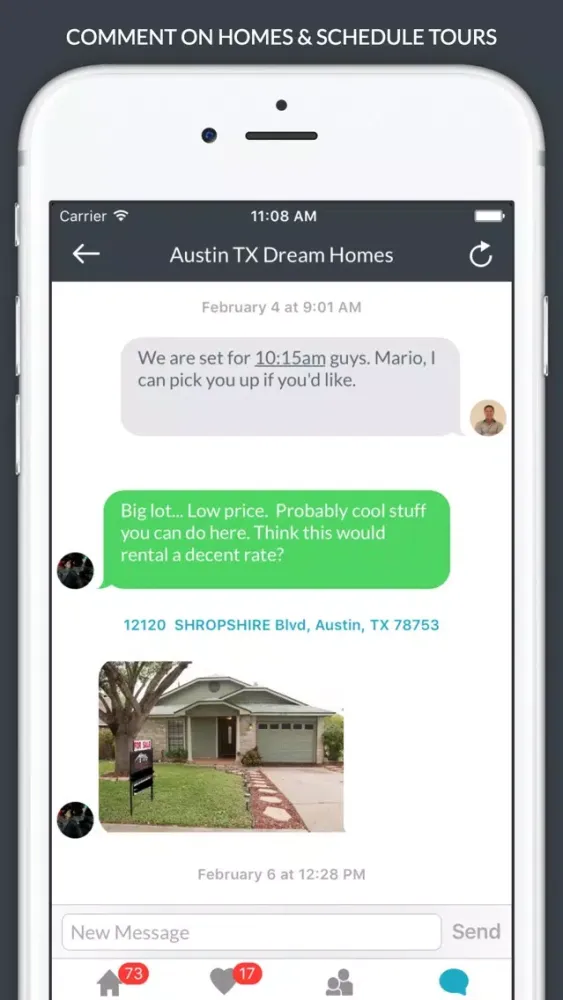 Ảnh chụp màn hình của Home Search by RealSavvy