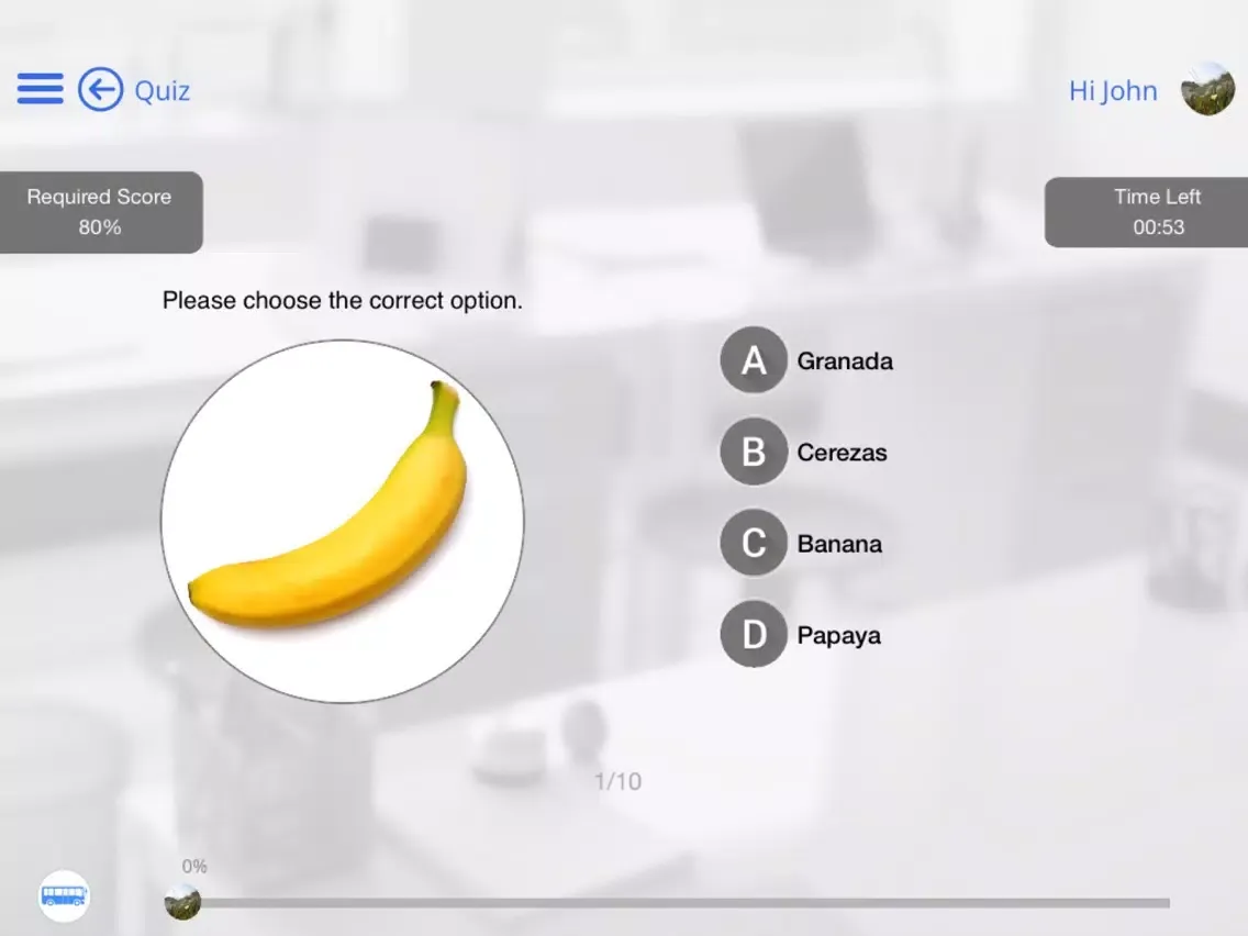 Capturas de pantalla de Learn Spanish via Videos by GoLearningBus iPad 