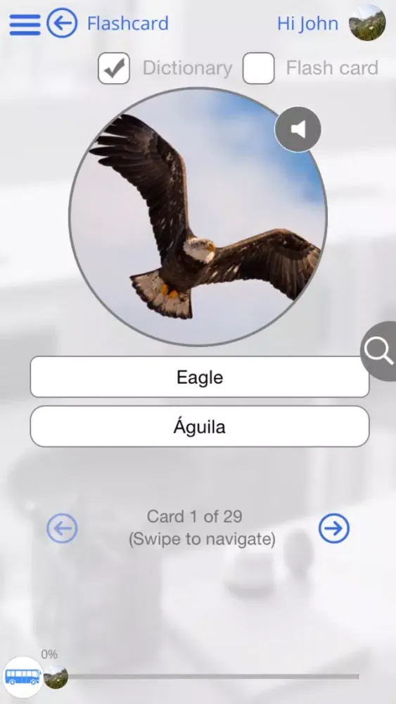 Capturas de pantalla de Learn Spanish via Videos by GoLearningBus