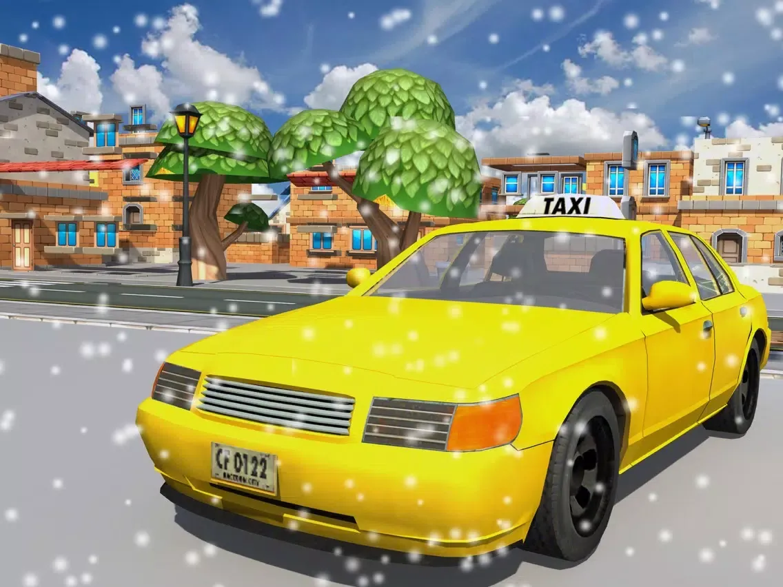 Real Taxi Parking Simulator iPad  스크린샷