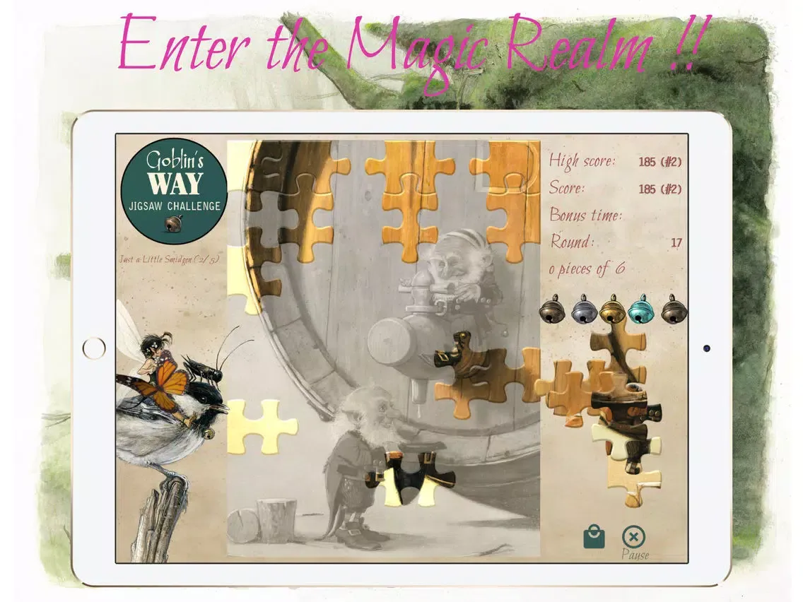 Goblin's WAY Jigsaw Challenge iPad  스크린샷