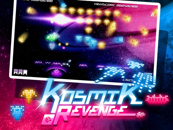 Kosmik Revenge iPad  Ekran Görüntüleri