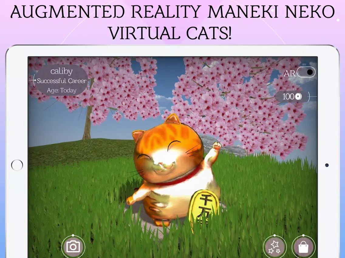 Zrzuty ekranu AR Maneki Neko – Predict Fluke iPad 