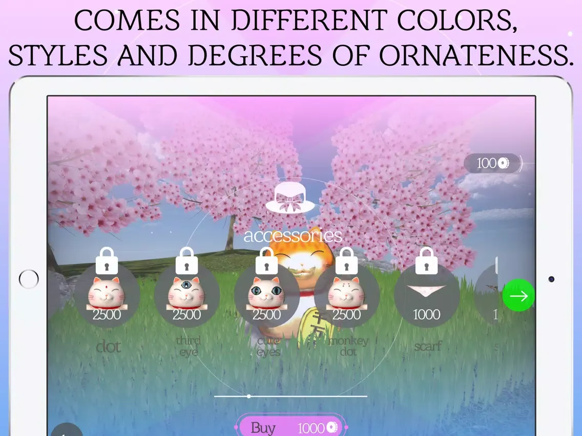 Zrzuty ekranu AR Maneki Neko – Predict Fluke iPad 