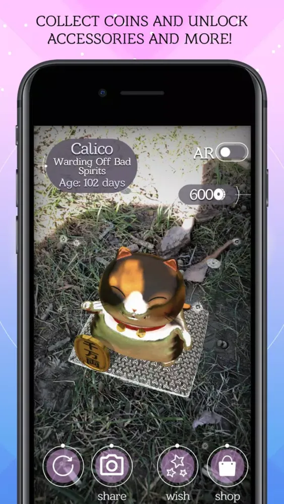 Zrzuty ekranu AR Maneki Neko – Predict Fluke