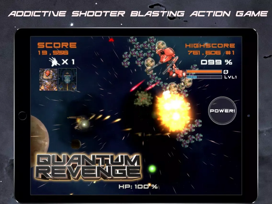 Captures d'écran de Quantum Revenge Lite iPad 
