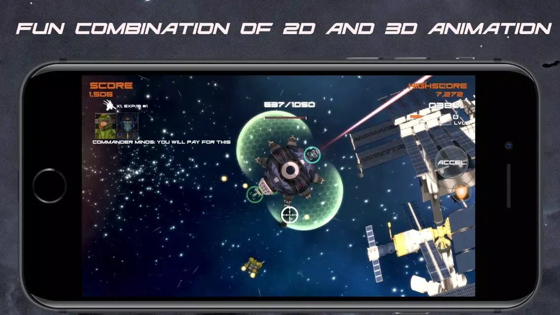 Captures d'écran de Quantum Revenge Lite