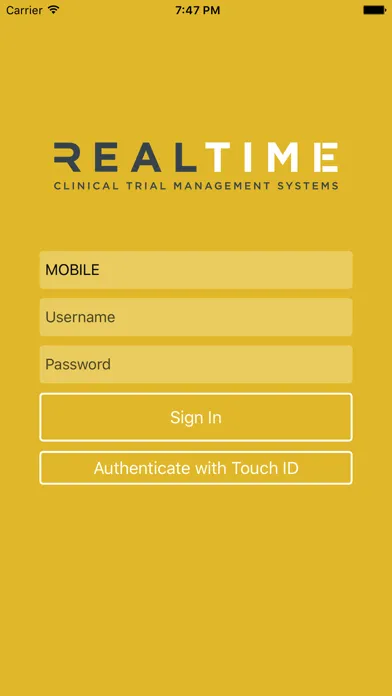 RealTime-CTMS Ekran Görüntüleri
