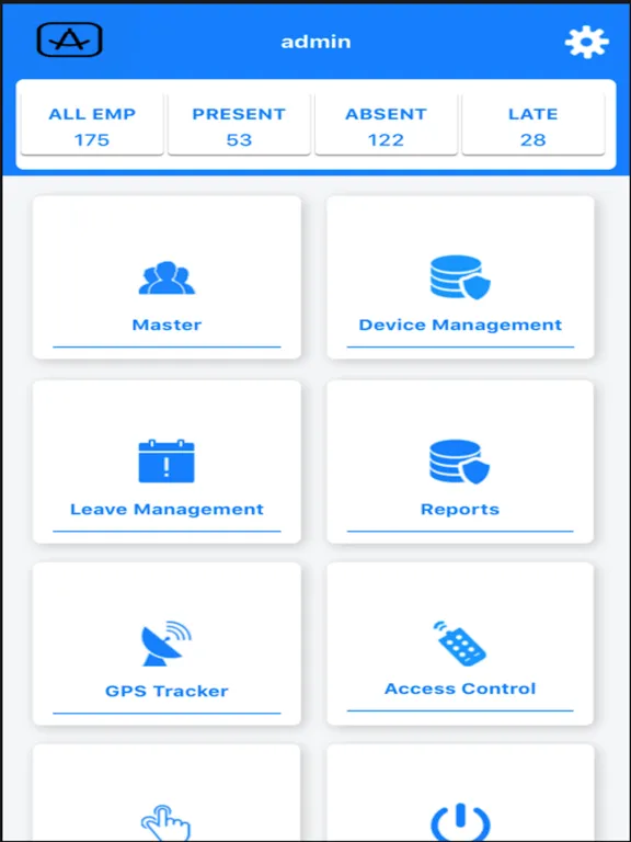 Ảnh chụp màn hình của A Attendance iPad 