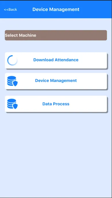 Ảnh chụp màn hình của A Attendance