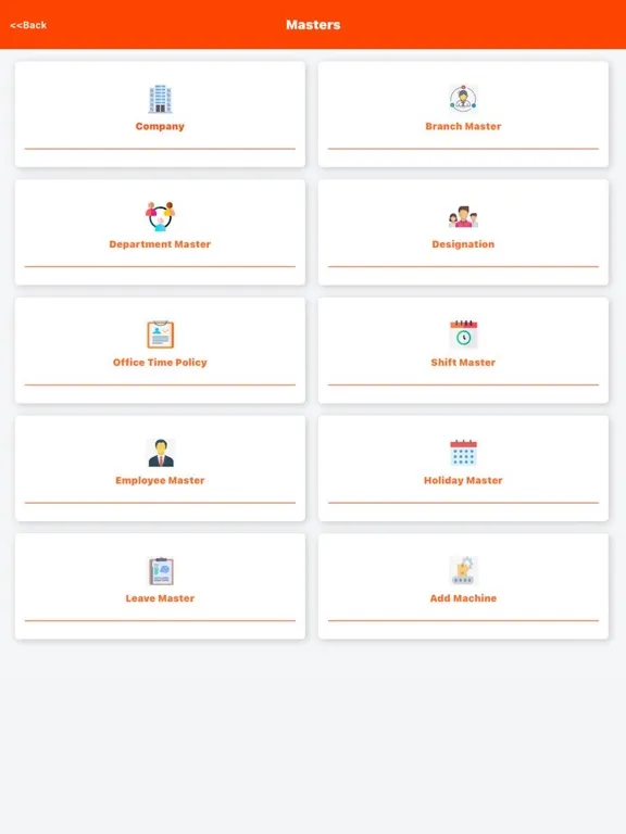 Realtime-Attendance iPad  Screenshots